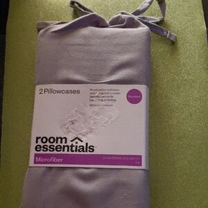 Room Essentials Purple Microfiber Pillowcases